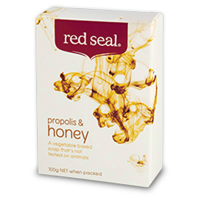 【新西兰PD】【凑单品】Red Seal 红印 蜂胶&蜂蜜香皂 100g0