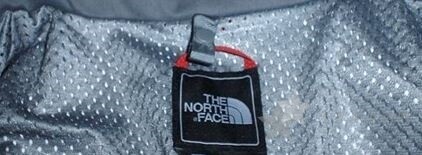 北面The North Face 羽绒服怎么辨别真假，户外衣服细节签别0