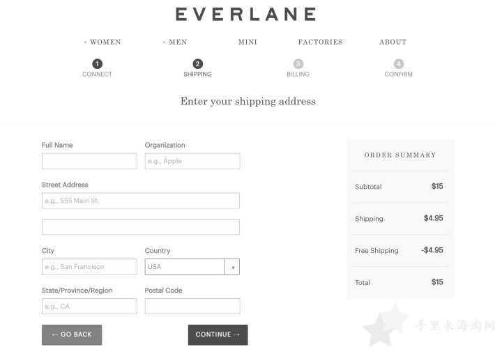 怎么在 Everlane 官网上买东西？3