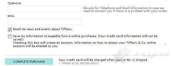 Tiffany美国蒂芙尼官网价格低购买教程7