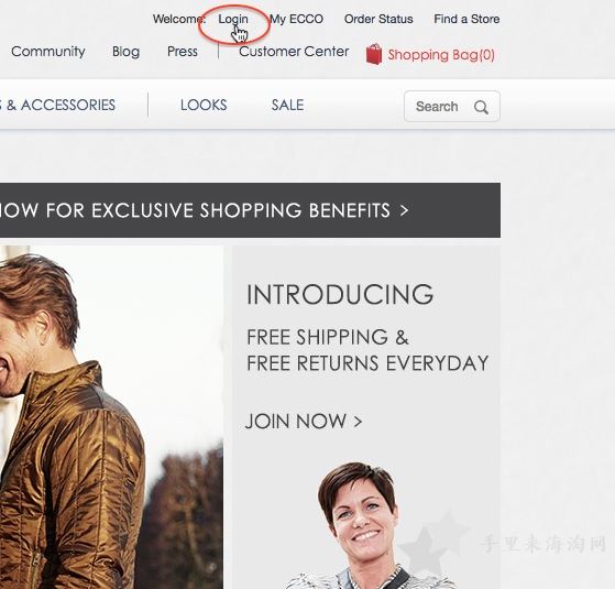 ECCO美国官网海淘攻略优惠购物指南1