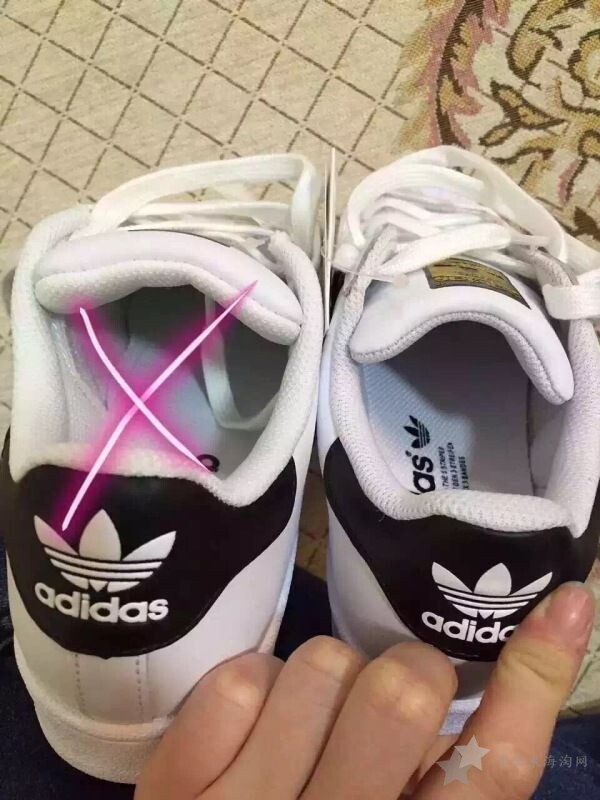 阿迪达斯Adidas贝壳头鞋如何辨别真假14