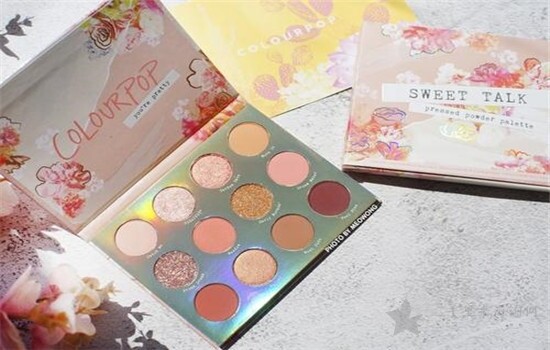 colourpop眼影盘辨别真假对比，怎么鉴定正品1