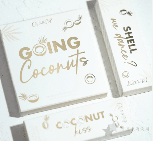 卡拉泡泡Colourpop椰子盘Going Coconuts试色最新测评0