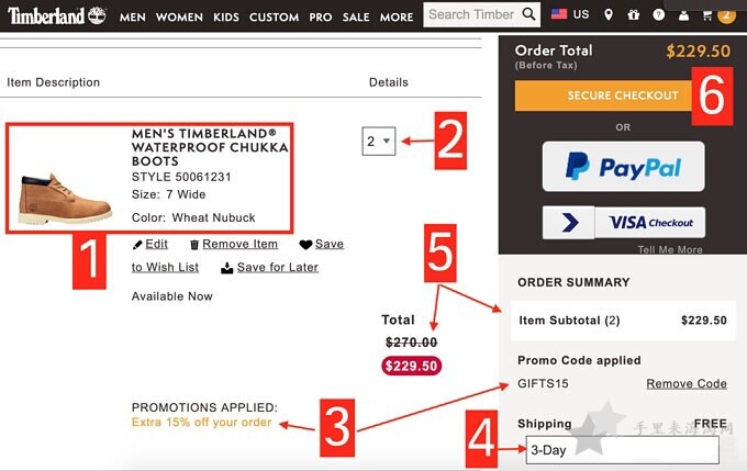timberland美国官网下单后被砍单2