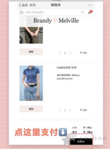 保姆级Brandy Melville 中国官网购买下单指南5